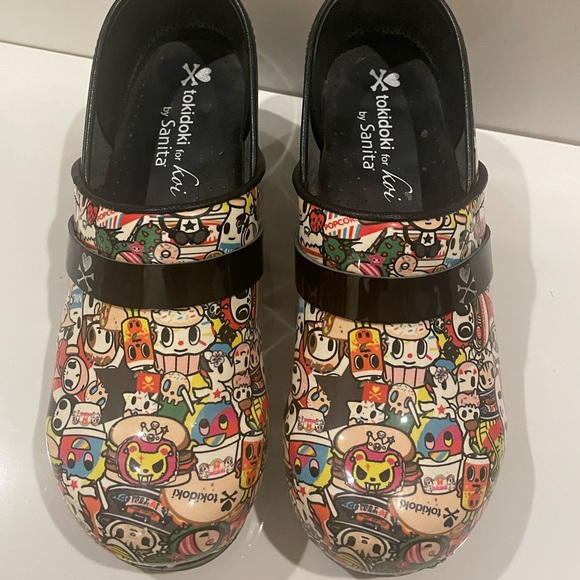 Tokidoki for koi by Santina size 40 clogs. The original Danish clogs - Picture 3 of 8